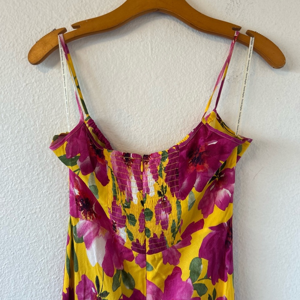 Favorite Daughter The One That Got Away Floral Keyhole Maxi Dress Size 6 - Picture 8 of 11